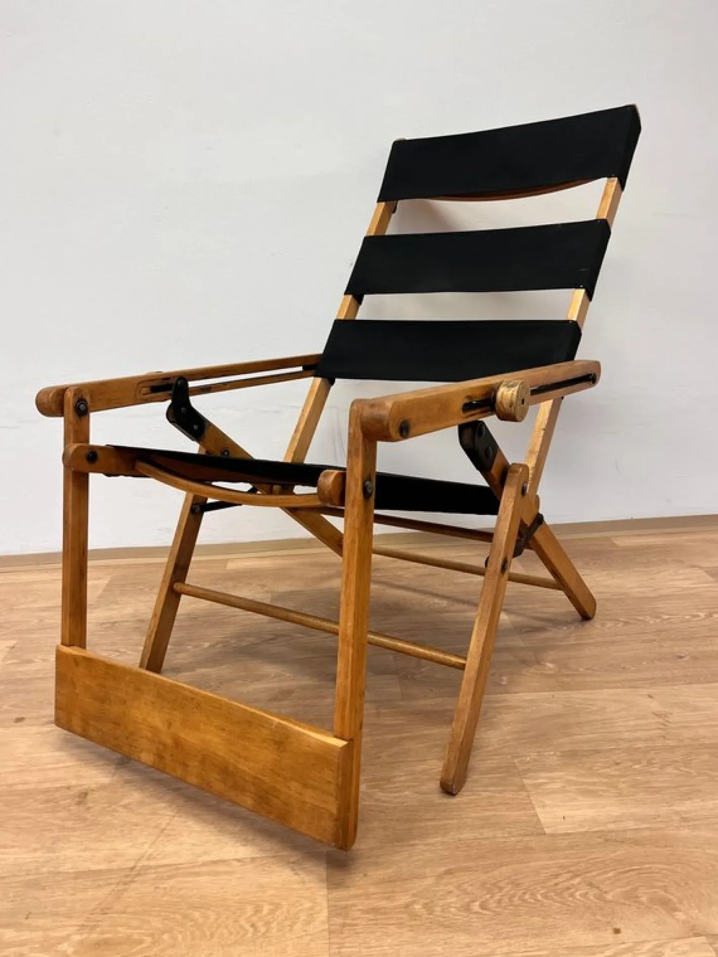 G80 Liegestuhl von Hans Luckhardt, 1930er