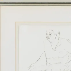 Graça Morais, Figuren, 1980er, Tinte auf Papier