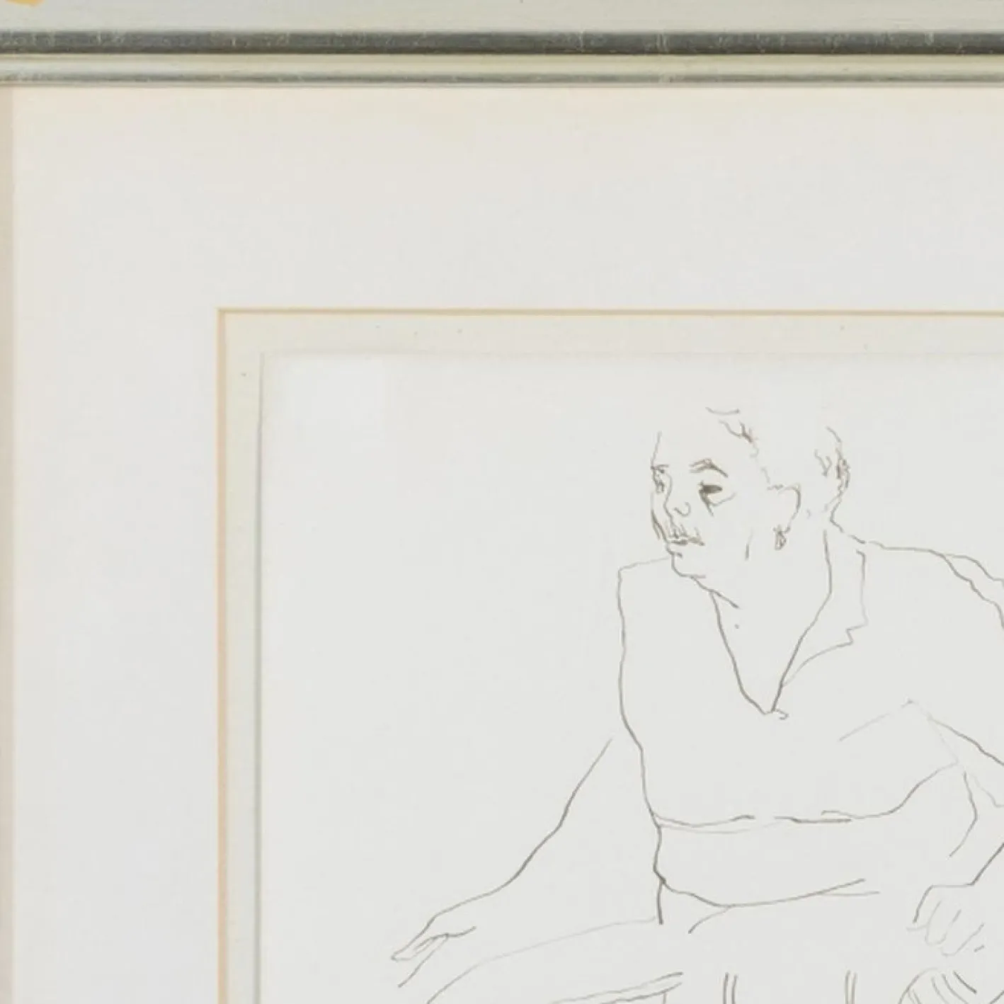 Graça Morais, Figuren, 1980er, Tinte auf Papier