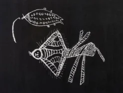 Graffiti Teppich aus handgeknüpfter Wolle von Charlotte Perriand für Cassina, Italy, 2022