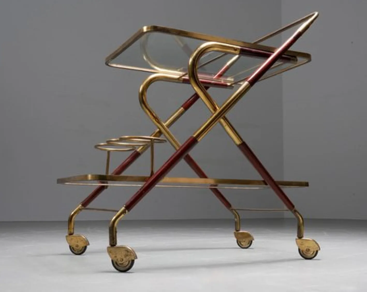 Grappa Servierwagen von Cesare Lacca, 1950er