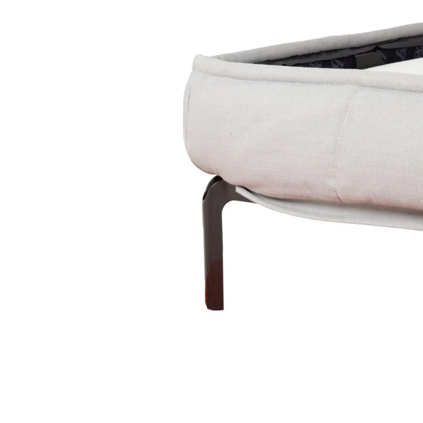 Graues Husk Boxspringbett von B&B Italia