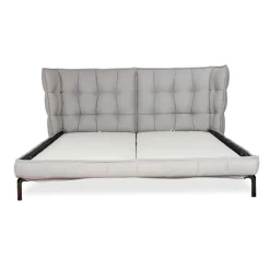 Graues Husk Boxspringbett von B&B Italia