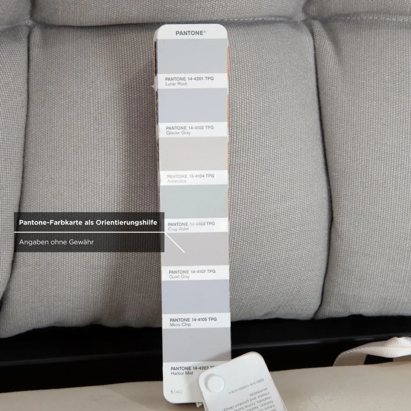 Graues Husk Boxspringbett von B&B Italia