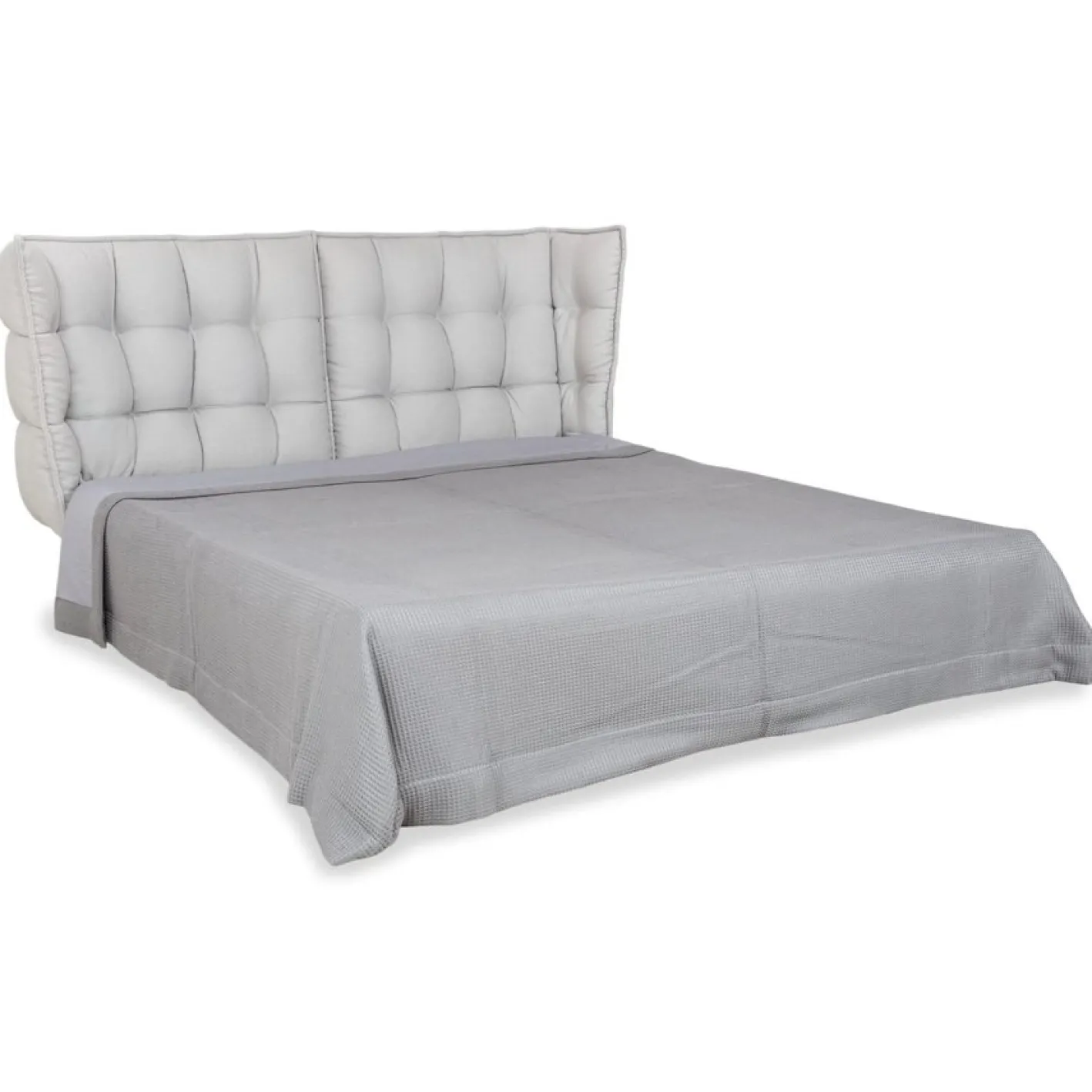 Graues Husk Boxspringbett von B&B Italia