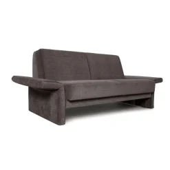 Graues 2-Sitzer Sofa & Daybed aus Stoff von Brühl Cara