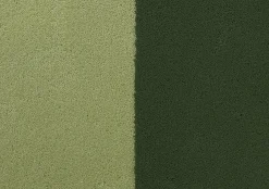 Grüner Kreisförmiger Teppich von Marqqa