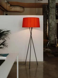 Grüne Tripode G5 Stehlampe von Santa & Cole