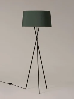 Grüne Tripode G5 Stehlampe von Santa & Cole