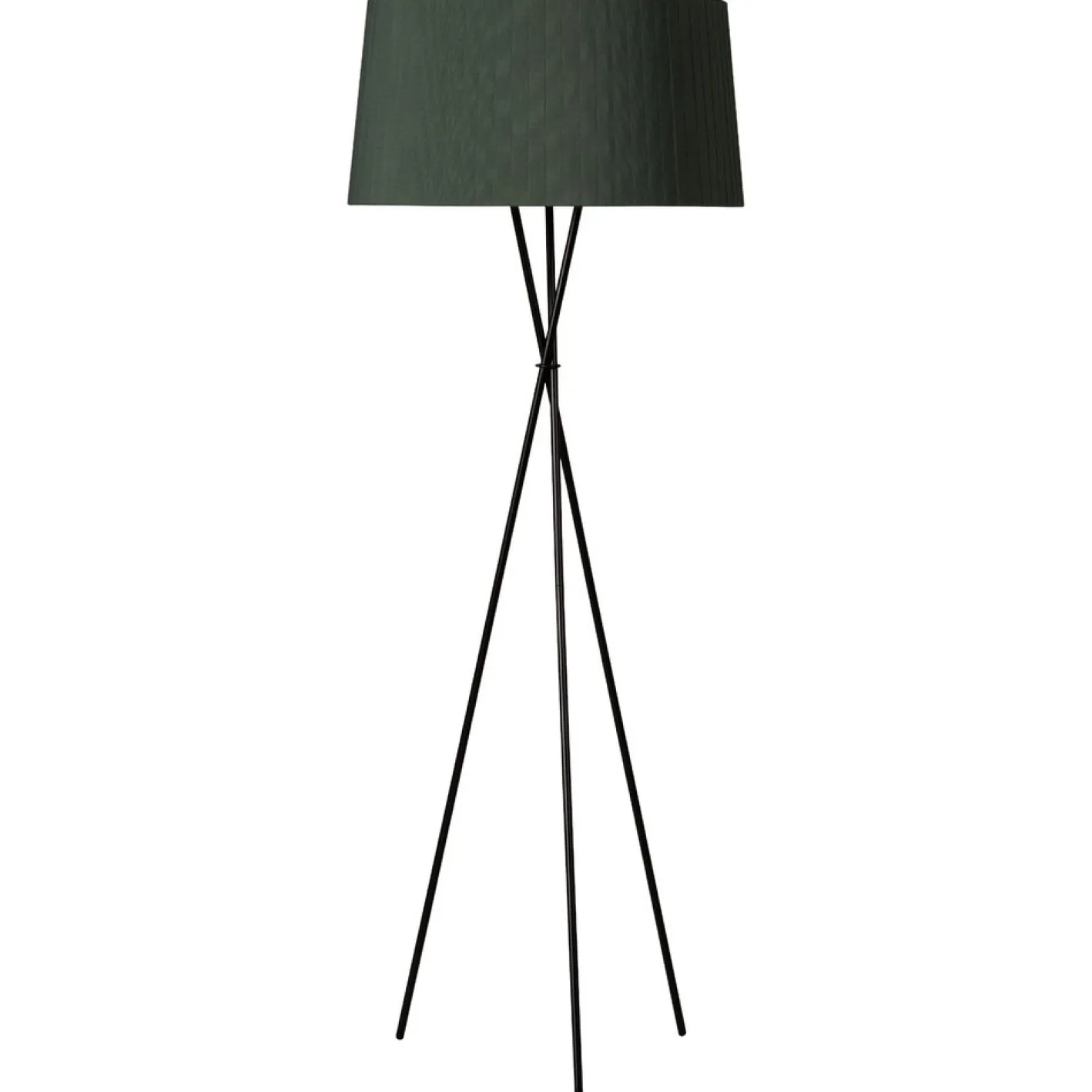 Grüne Tripode G5 Stehlampe von Santa & Cole