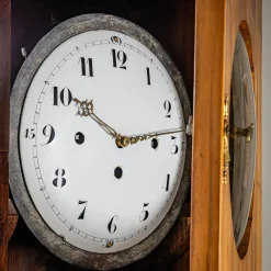 Große Biedermeier Standuhr aus Kirschholz, Deutschland, 1820