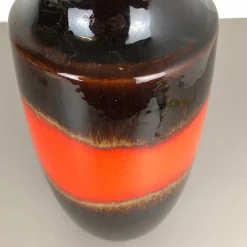 Große deutsche Vintage Modell 238-41 Fat Lava Vase von Scheurich