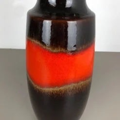 Große deutsche Vintage Modell 238-41 Fat Lava Vase von Scheurich