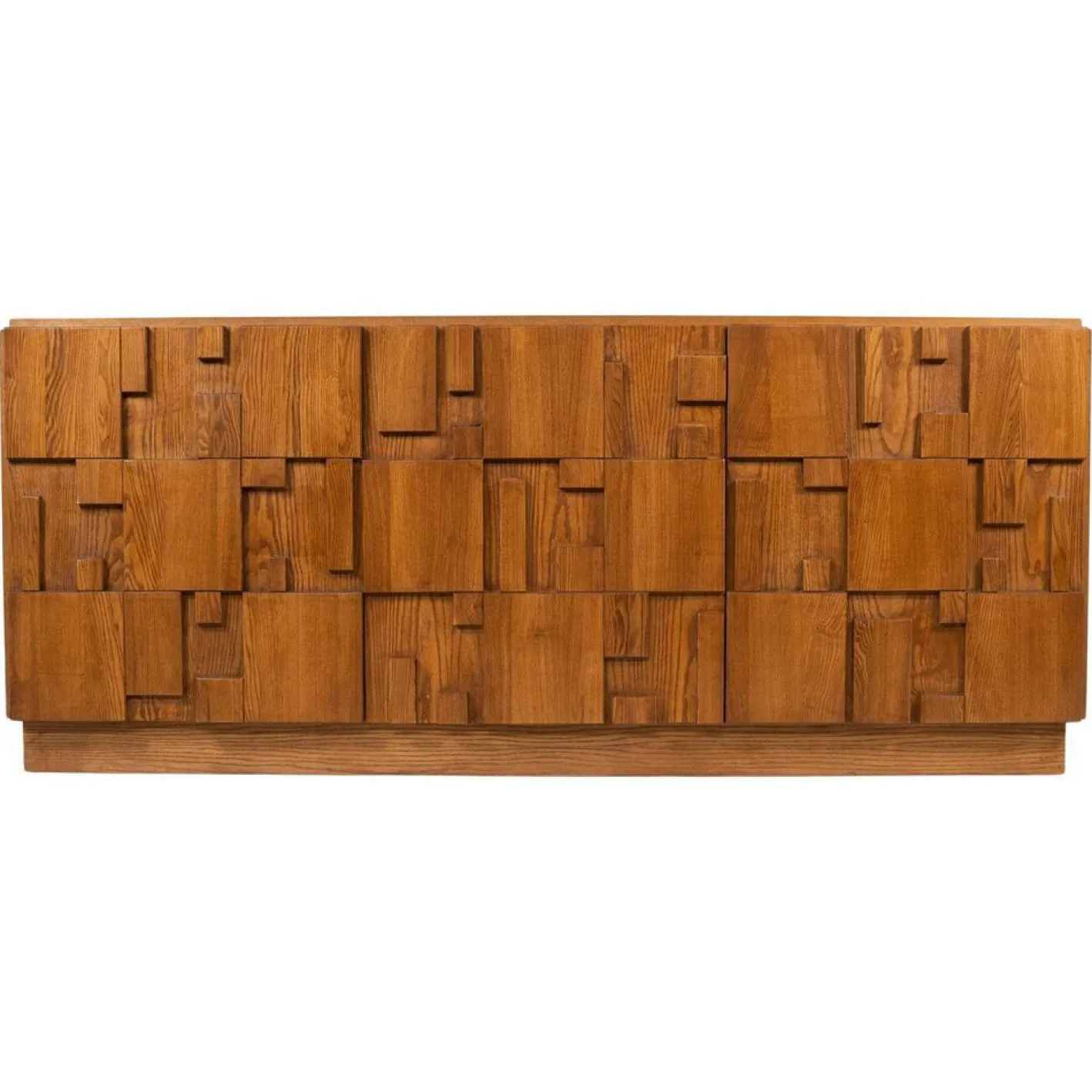 Großes brutalistisches italienisches Sideboard