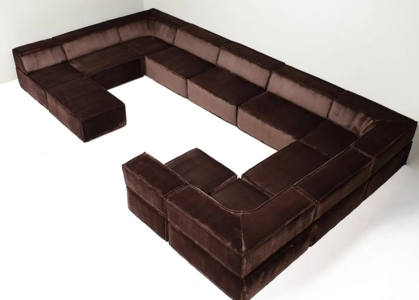 Großes Cor Trio Sofa, 1970er, 21 . Set