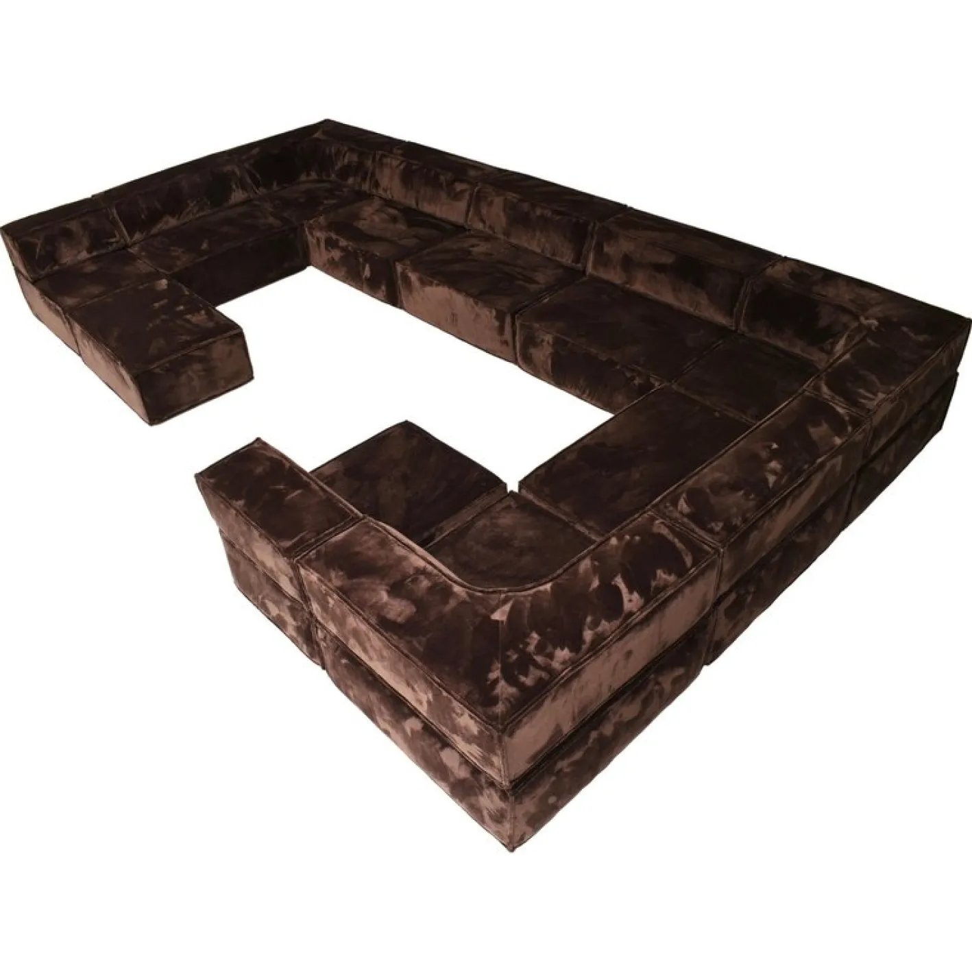 Großes Cor Trio Sofa, 1970er, 21 . Set