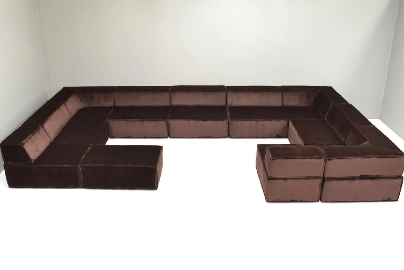 Großes Cor Trio Sofa, 1970er, 21 . Set