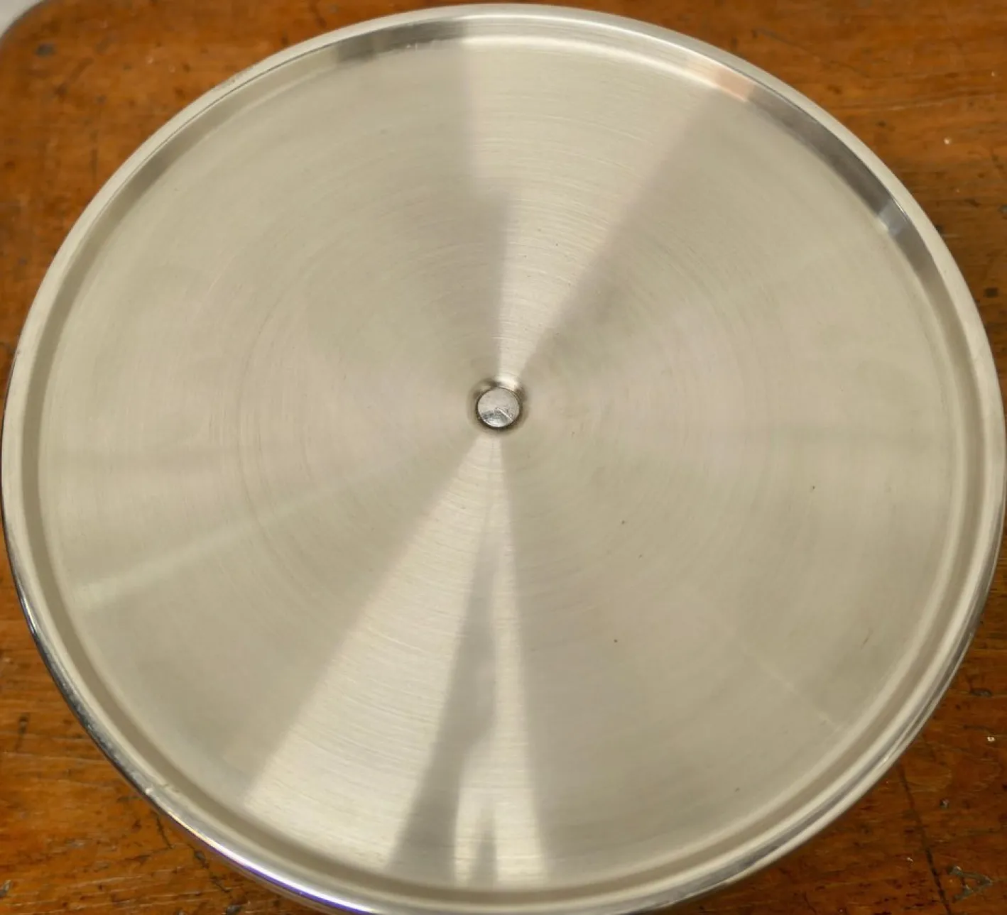 Großes Geschirr aus Edelstahl, 1960, 4 . Set