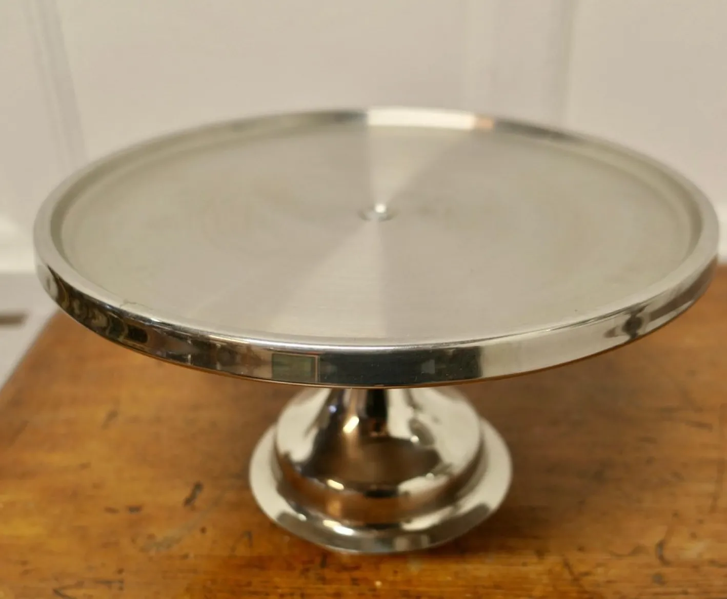 Großes Geschirr aus Edelstahl, 1960, 4 . Set