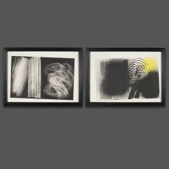 Hans Hartung, Farandole, 1971, Lithographie, gerahmt