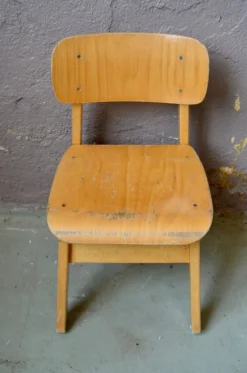 Hölzerner Kinderstuhl, 1960er