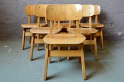 Hölzerner Kinderstuhl, 1960er