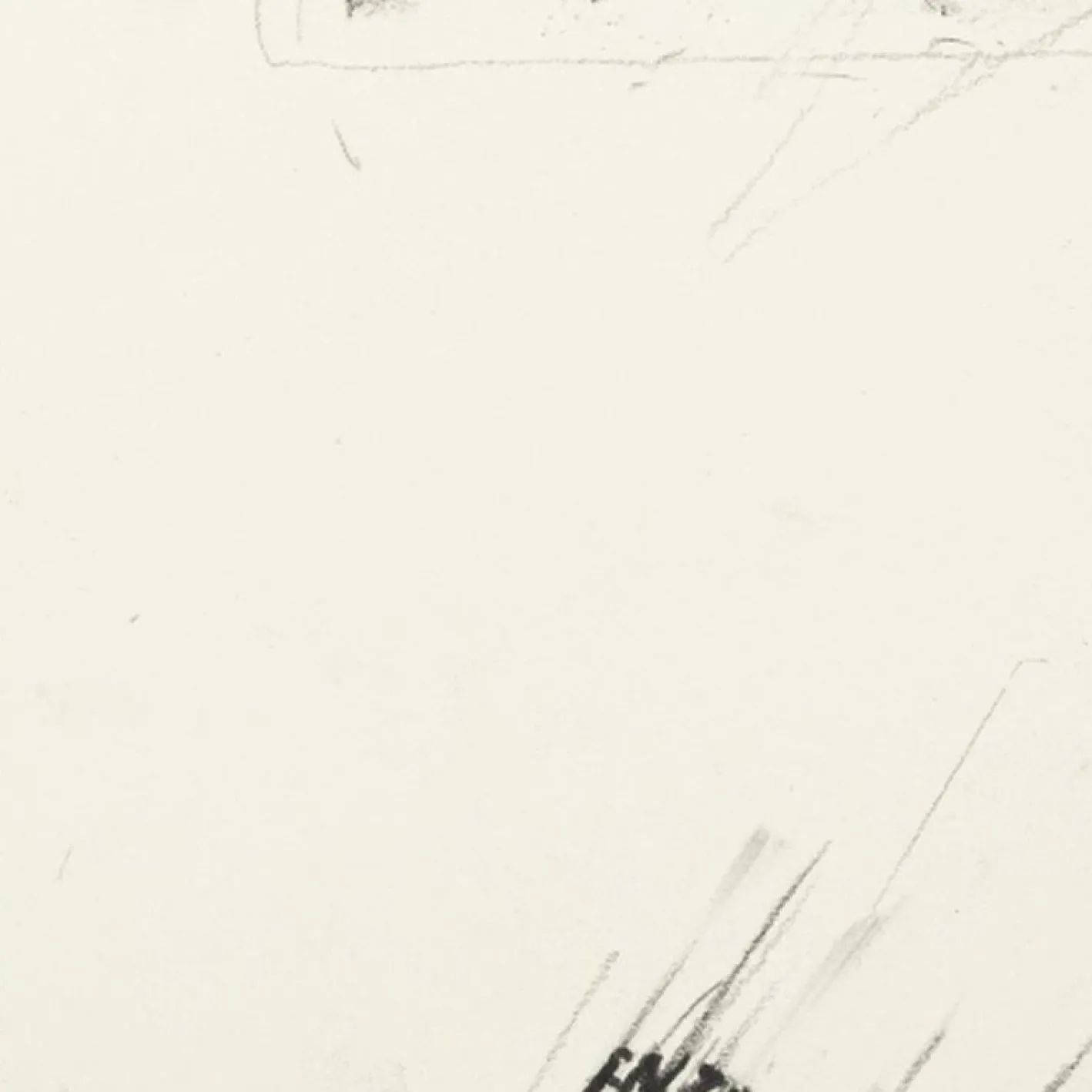 Homage to Van Gogh Poster von Enzo Cucchi, 1990