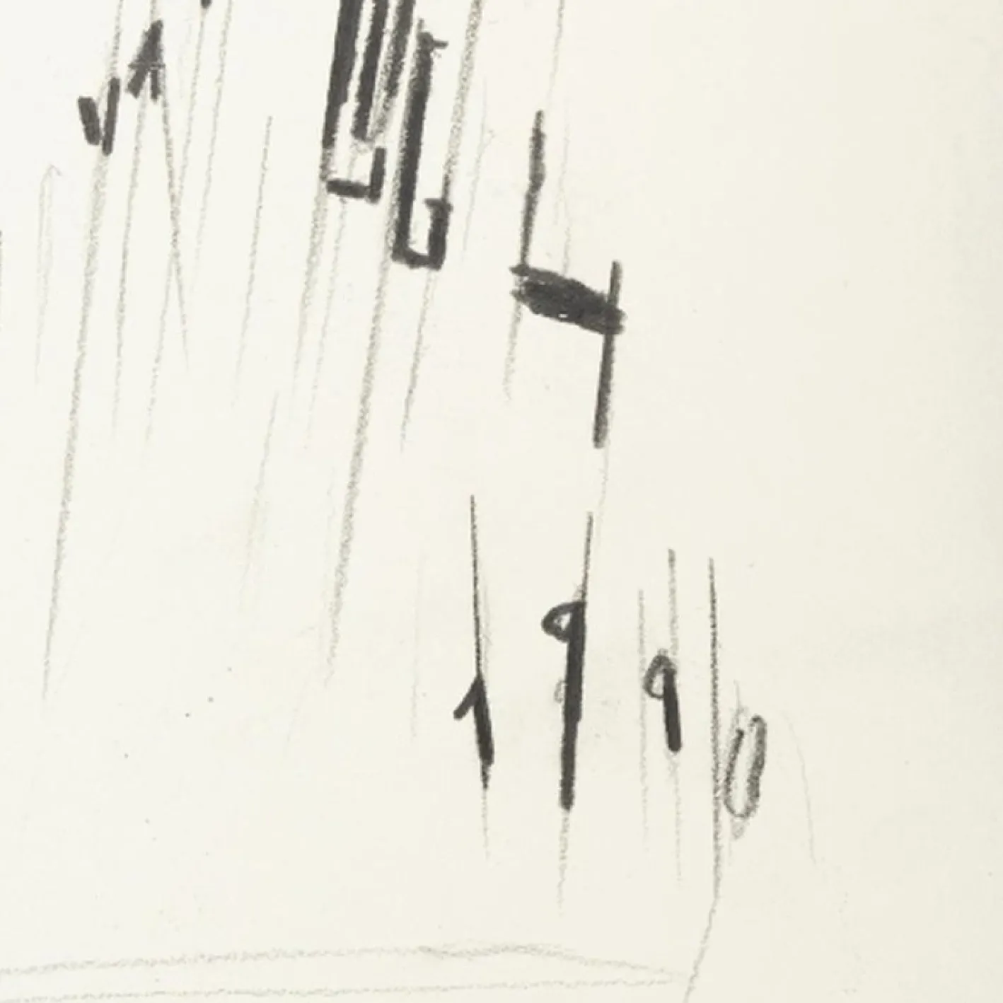 Homage to Van Gogh Poster von Enzo Cucchi, 1990