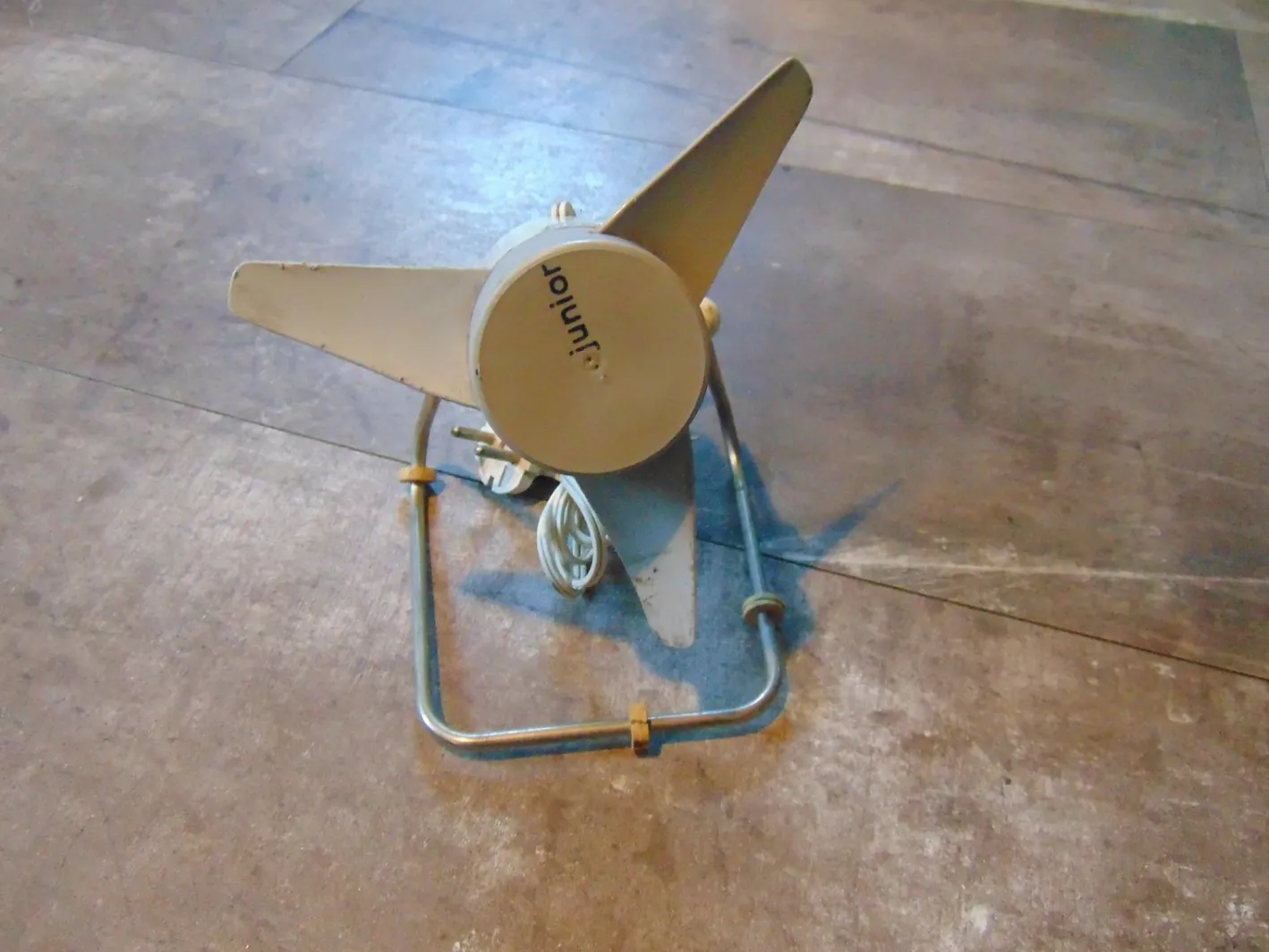 Industrieller Vintage Ventilator von Junior, 1970er