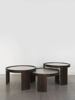 Italienische Modell 780 Satztische von Gianfranco Frattini für Cassina, 1960er, 3er Set