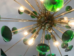 Italienischer handgemachter Sputnik Kronleuchter aus Muranoglas von Simoeng