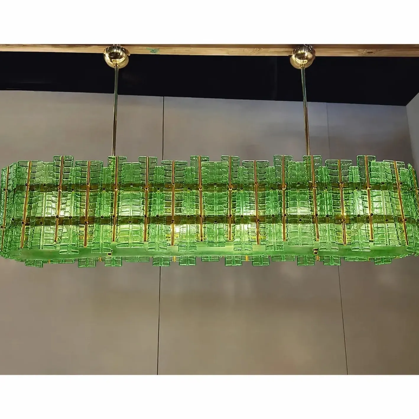 Italienischer Tropischer Murano Glas Kronleuchter von Simoeng