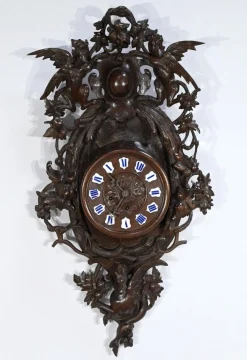 20. Jh. Renaissance Uhr aus Eiche, 1890er