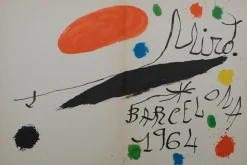 Joan Miro, Barcelona 1964, Lithographie