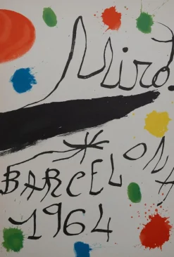 Joan Miro, Barcelona 1964, Lithographie
