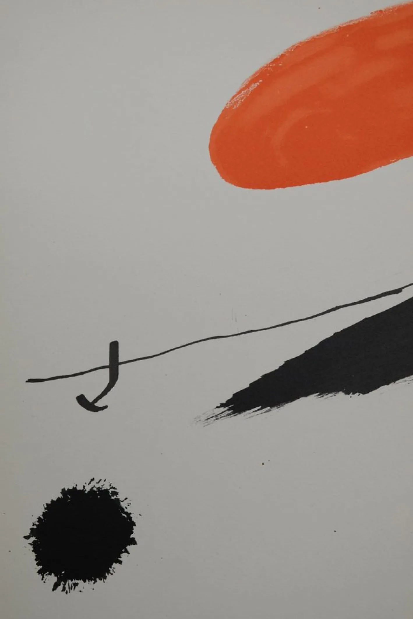Joan Miro, Barcelona 1964, Lithographie