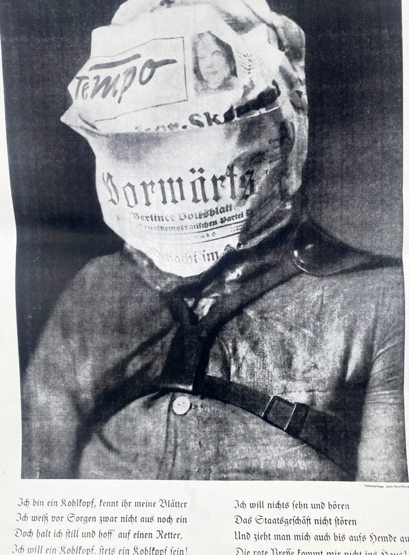 John Heartfield, 1969, Druck
