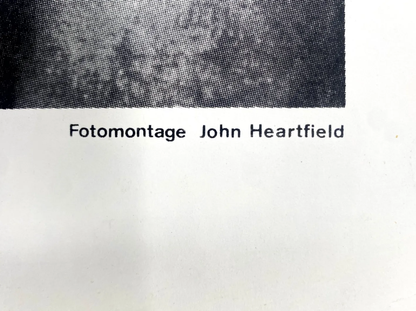 John Heartfield, 1969, Druck