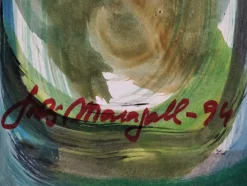 Jordi Maragall Mira, Komposition, 1994, Aquarell auf Papier