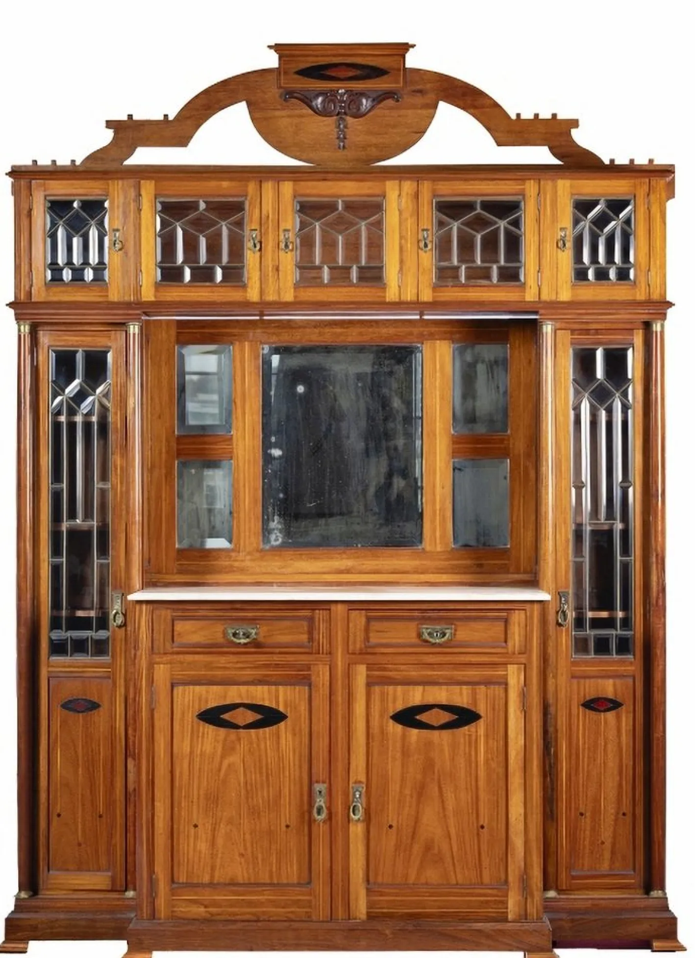 Jugendstil Esszimmermöbel, 1920er, 10 . Set