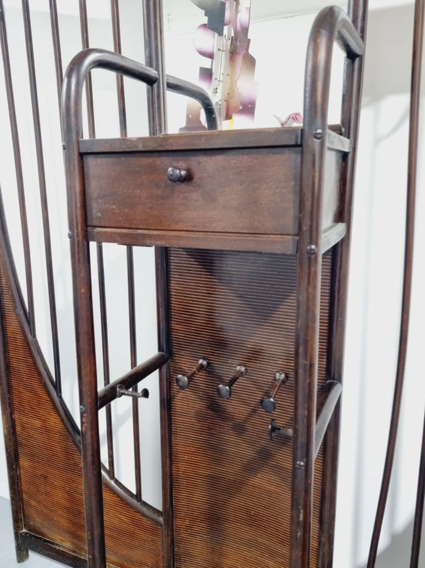 Jugendstil Garderobenständer von Thonet, 1920er