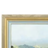 Jusa Hafenblick, 1990er, Acryl auf Leinwand