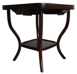 Kartentisch Modell Nr.8 Thonet zugeschrieben, 1920er