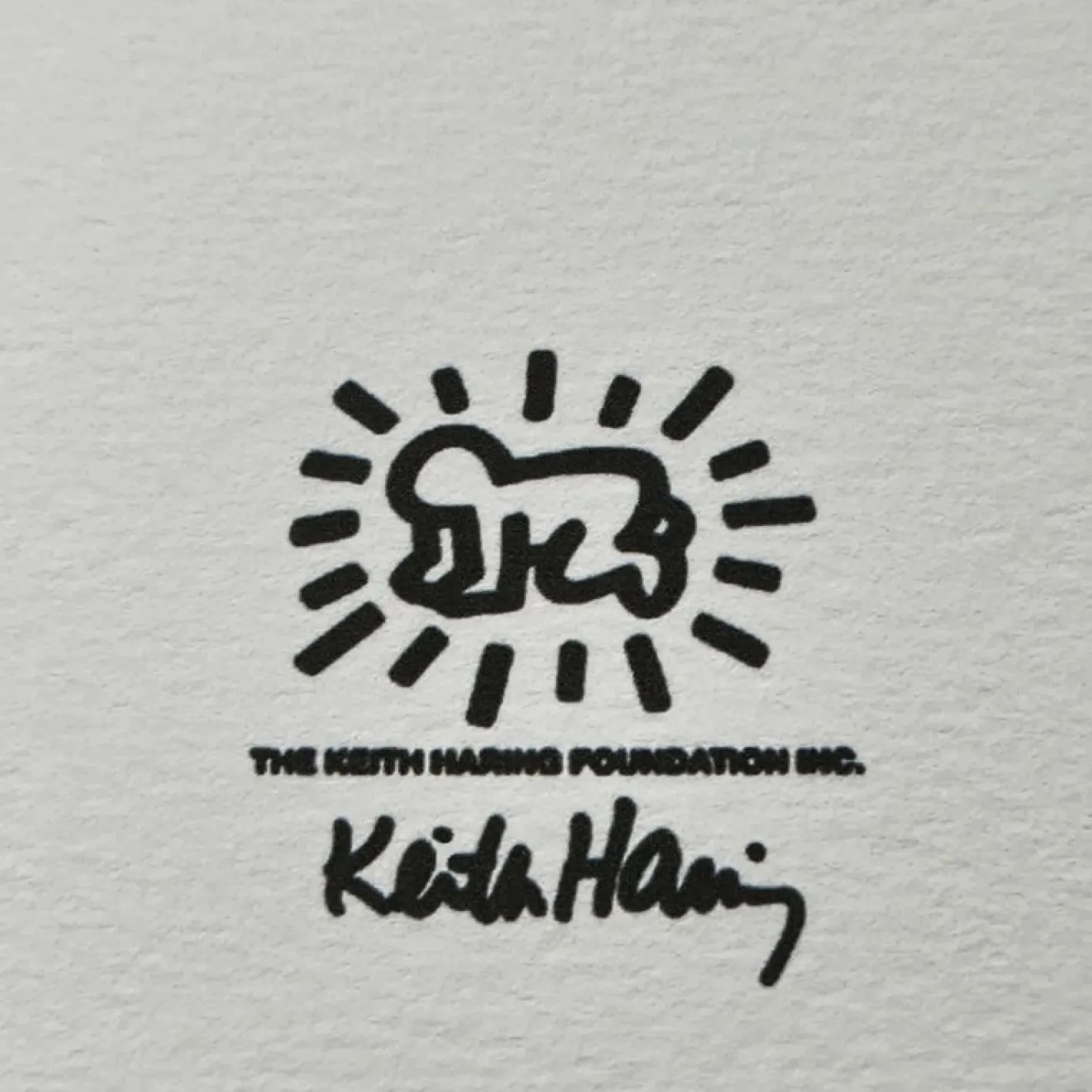 Keith Haring, Figurative Composition, 1990er, Lithografie in limitierter Auflage