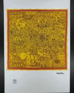 Keith Haring, Figurative Composition, 1990er, Lithografie in limitierter Auflage