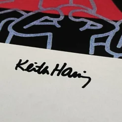 Keith Haring, Figurative Composition, 1990er, Lithografie in limitierter Auflage