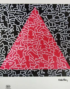 Keith Haring, Figurative Composition, 1990er, Lithografie in limitierter Auflage