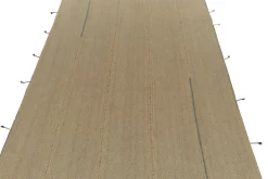 Kilim in Sandy Beige-Braun mit blauen Akzenten von Rug&Kilim
