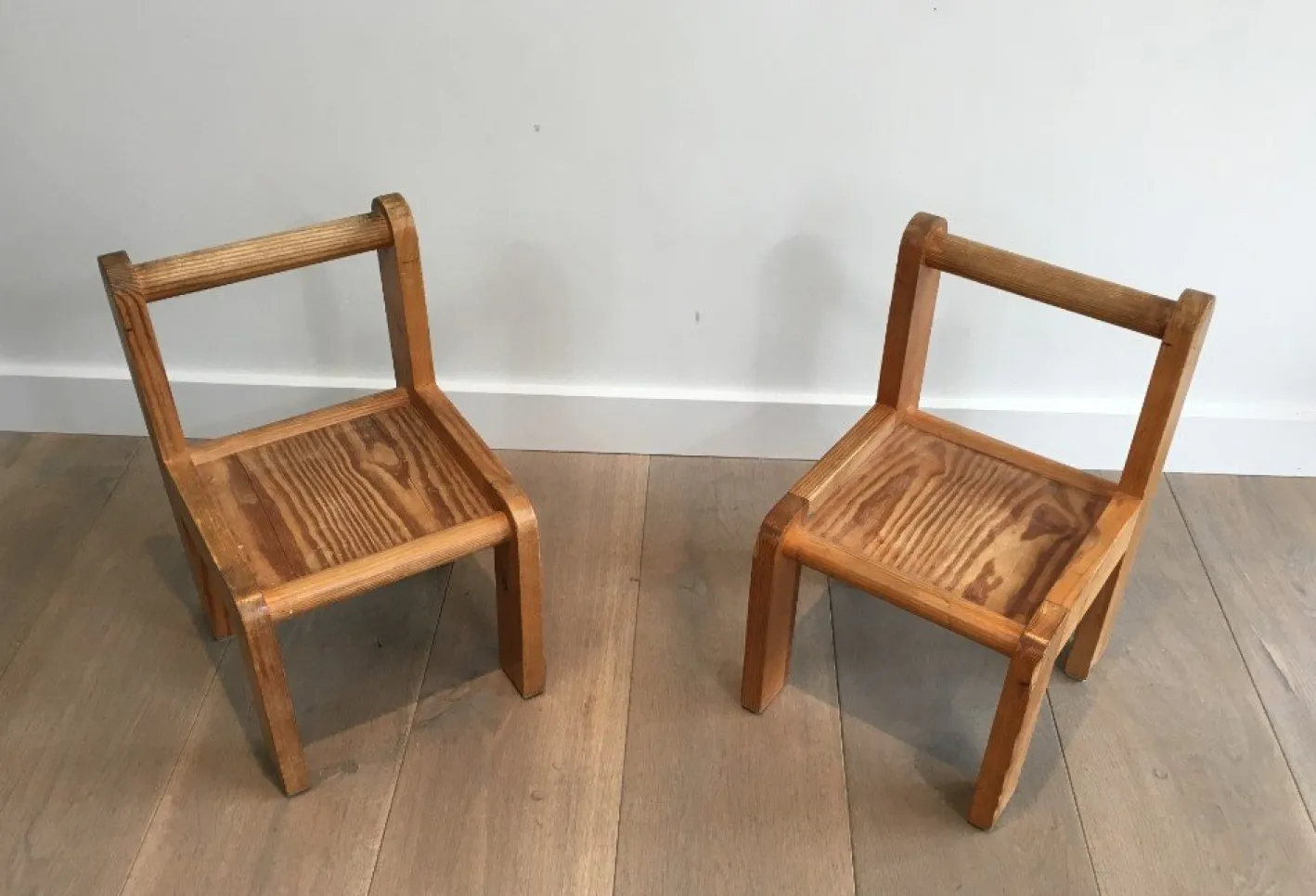 Kinderstühle von Svend Langkilde, 1970er, 2er Set