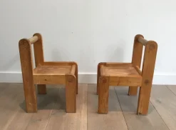 Kinderstühle von Svend Langkilde, 1970er, 2er Set